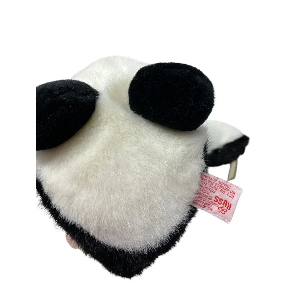 Russ Berrie Penguin Plush Peppi Emperor Bird Stuffed Animal Toy Black White Soft